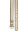 Armani Exchange Oro Round Buckle Skinny Belt