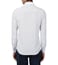 Armani Exchange White Mini Print Contrast Collar Shirt