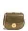 Coccinelle Gold Violaine Mirror Crossbody Bag