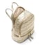 MICHAEL Michael Kors Pale Gold Rhea Zip Medium Leather Backpack