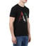 Armani Exchange Black Digi Logo Print Slim Fit T-Shirts