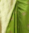 Swati and Sunaina Green Padmini Silk Saree With Blouse
