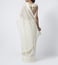 Vaishali S White Striped Chanderi Saree