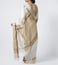 Vaishali S White Textured Handwoven Saree