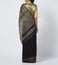 Vaishali S Black Textured Chanderi Silk Saree