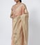 Vaishali S Peach Textured Silk Saree