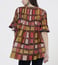Ritu Kumar Rust & Black Geometric Print Kurti