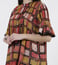 Ritu Kumar Rust & Black Geometric Print Kurti