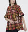 Ritu Kumar Rust & Black Geometric Print Kurti
