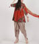 Ritu Kumar Rust Printed Short Kurti