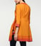 Ritu Kumar Orange Embroidered Tie-Up Kurti