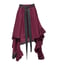 Chola Pink Textured Frill Skirt