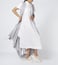 Chola White Maxi Drape Dress