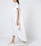 Chola White Maxi Drape Dress