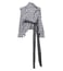 Chola Black & White Checks Top
