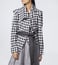 Chola Black & White Checks Top