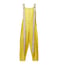 Chola Mustard Textured Pinafore Jumpsuit