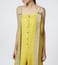 Chola Mustard Textured Pinafore Jumpsuit