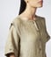Chola Khaki Textured Deconstructed Jumpsuit
