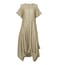 Chola Khaki Textured Deconstructed Jumpsuit