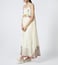 Pero White Embroidered Maxi Dress