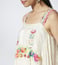Pero White Embroidered Maxi Dress