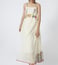Pero White Embroidered Maxi Dress