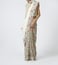 Pero White Floral Print Cotton Silk Saree