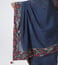 Pero Blue Floral Print Cotton Silk Saree
