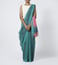 Abraham & Thakore Green & Pink Maheshwar Saree