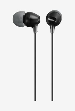 Sony MDR-EX15LP Wired In-Ear Headphone (Black)