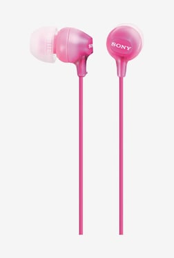 Sony MDR-EX15LP Wired In-Ear Headphone (Pink)