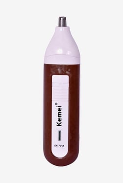 Kemei KM-704 Grooming kit for Men (White & Brown)