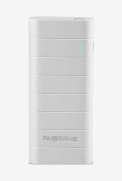 Ambrane Speedy S5 12500 mAh Power Bank (White)