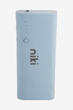 Niki Ni-110b 11000 mAh 3 USB Output Power Bank (White)