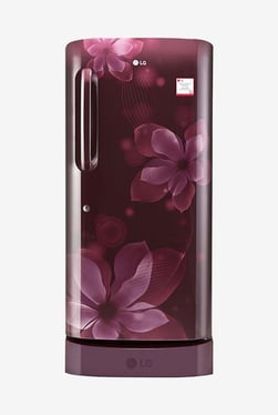 LG GL-D221ASOY 5 Star 215 Liters Single Door Refrigerator (Scarlet Orchid)