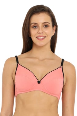 Jockey Peach Non Wired Non Padded T-Shirt Bra - 3101