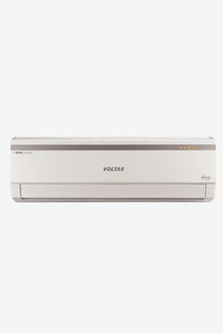 Voltas 1.2 Ton Inverter 5 Star (BEE rating 2018) 155V LZC Copper Split AC (White)