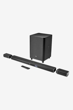 JBL Bar 5.1 Channels 4K Ultra HD Soundbar with True Wireless Surround Speakers (Black)