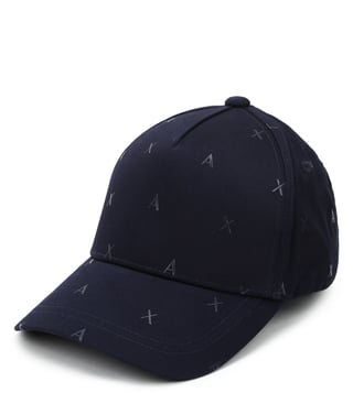 Armani Exchange Navy Sports Baseball Cap Armani Exchange Navy Sports Baseball Cap