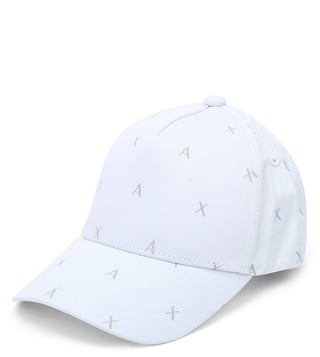 Armani Exchange Bianco Sports Baseball Cap Armani Exchange Bianco Sports Baseball Cap
