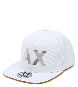 Armani Exchange Bianco Vintage Patch Baseball Cap Armani Exchange Bianco Vintage Patch Baseball Cap