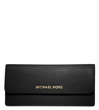 MICHAEL Michael Kors Black Jet Set Travel Slim Wallet MICHAEL Michael Kors Black Jet Set Travel Slim Wallet