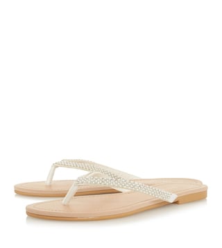 Dune London White Loli Lolah Flats Dune London White Loli Lolah Flats