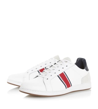 Dune London White Taggger Webbing Striped Trainer Sneakers Dune London White Taggger Webbing Striped Trainer Sneakers