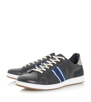 Dune London Navy Taggger Webbing Striped Trainer Sneakers Dune London Navy Taggger Webbing Striped Trainer Sneakers