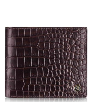 Lapis Bard Brown Mandeville Bi-Fold Wallet With ID Flap Lapis Bard Brown Mandeville Bi-Fold Wallet With ID Flap