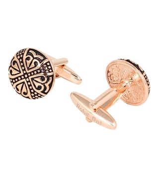 Rohit Bal Gold Tone Rose Gold Cufflinks Rohit Bal Gold Tone Rose Gold Cufflinks