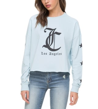 Juicy Couture Archlight Blue Logo Graphic T-Shirt Juicy Couture Archlight Blue Logo Graphic T-Shirt