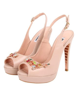 Dune London Blush Myth Di Back Strap Sandals Dune London Blush Myth Di Back Strap Sandals